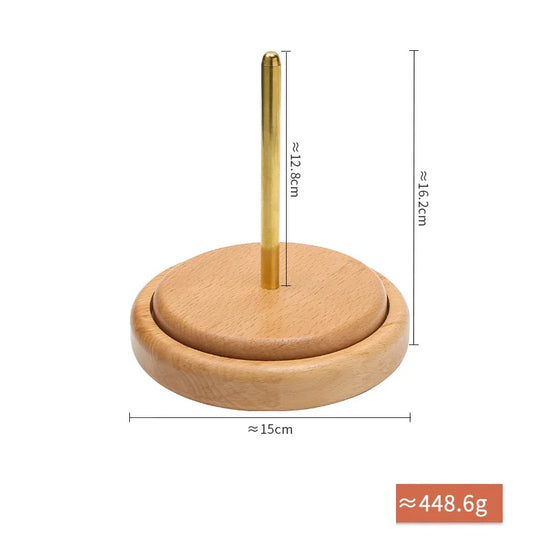 Supporto per filato 4 misure – Stand per bobine / gomitoli, strumento utile per maglia / uncinetto e organizzazione del filo
