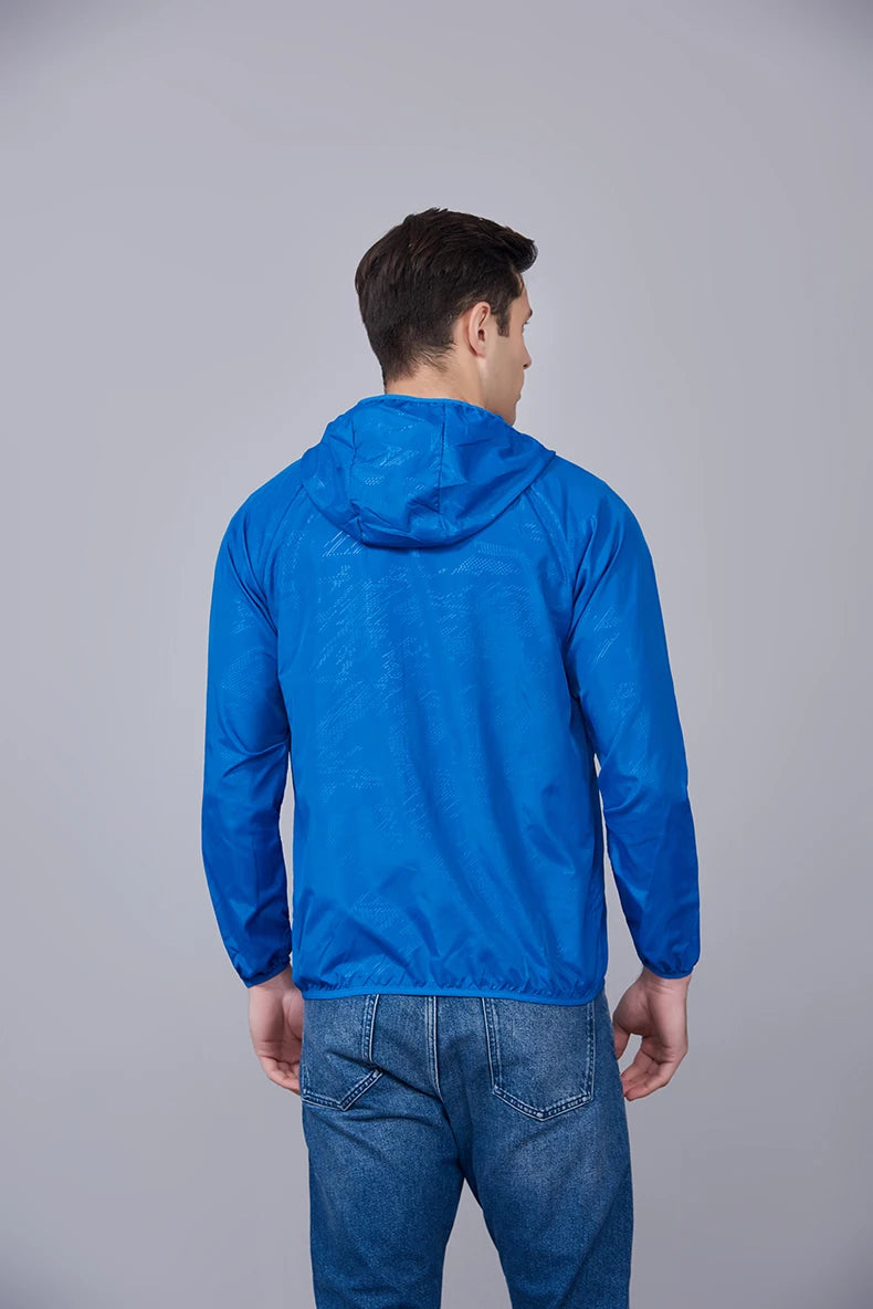 Giacca trekking unisex impermeabile e quick-dry – antivento, anti-UV e pieghevole per escursioni