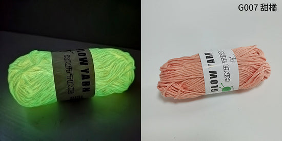 Filato luminoso in poliestere da 2 mm – Ideale per maglioni e cappelli che brillano al buio