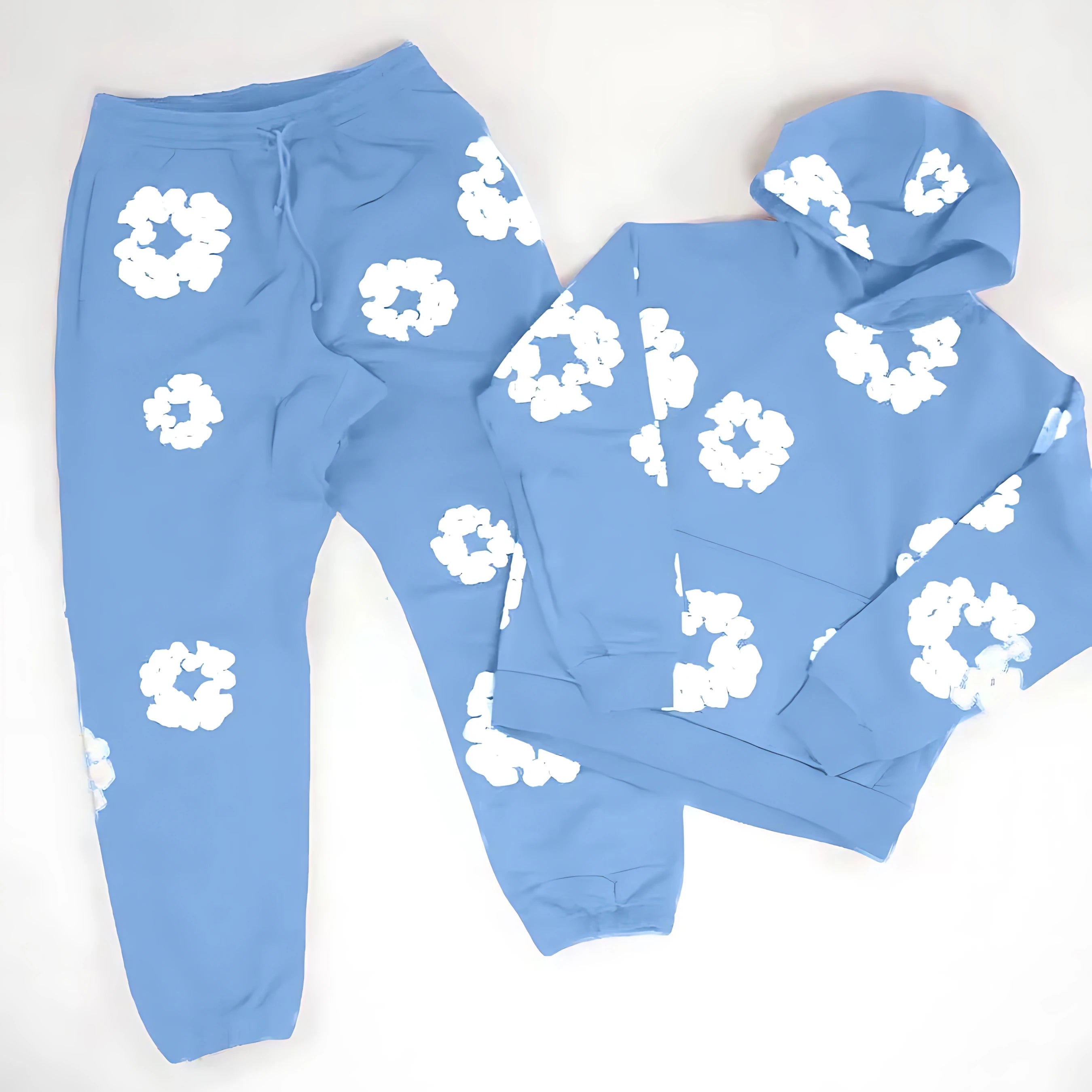 Set felpa con cappuccio e pantaloni unisex 2025 – Stampa 3D casual, morbido e confortevole, ideale per primavera e autunno