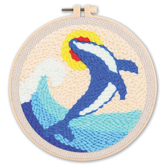 Kit Punch Needle Animali – Ricamo DIY Facile per Principianti