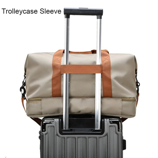Borsa weekender / palestra donna 2025 – duffle impermeabile, compatta e versatile con tracolla e formato carry-on