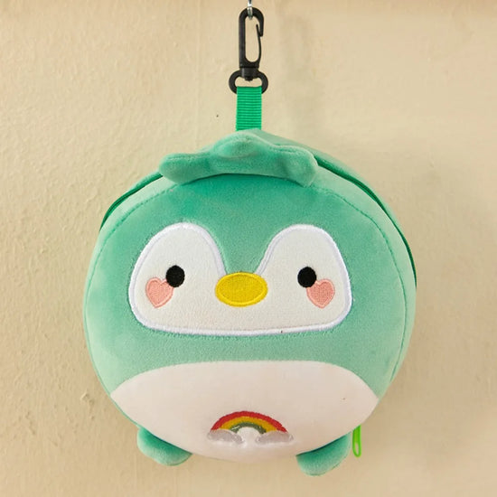 Cuscino da Viaggio 2-in-1 con Mascherina per Occhi – Supporto Collo Portatile