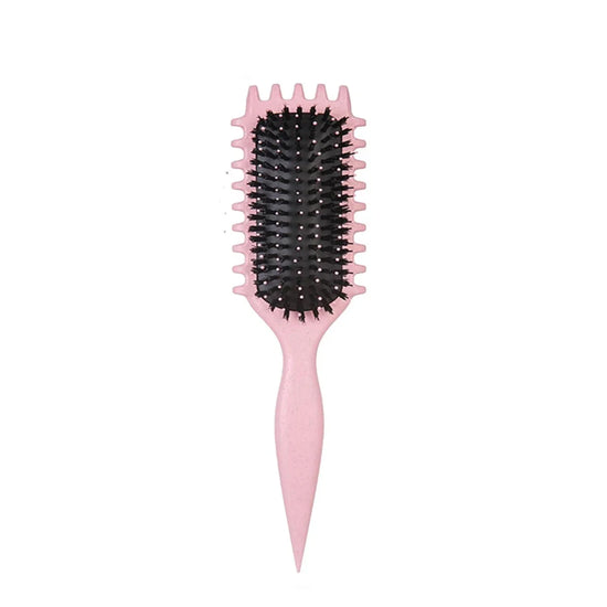Spazzola Styling Ricci e Mossi con Impugnatura Ergonomica – Riduce Strappo e Definisce i Ricci