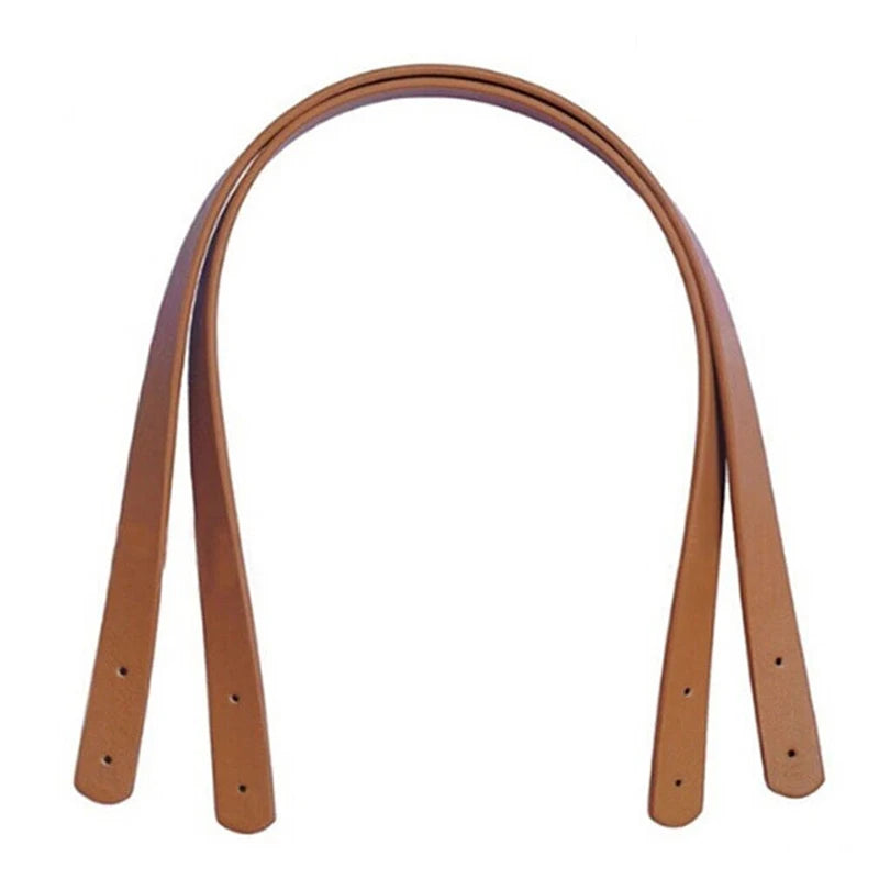 Set di manici in pelle PU fatti a mano per borse – 2 pezzi, 27,8 cm