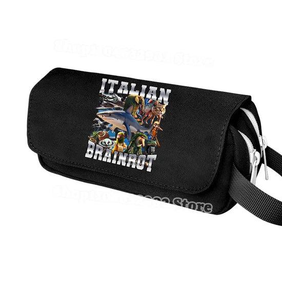 Astuccio Italian Brainrot Astuccio scuola| Idee regalo divertenti per studenti e ufficio