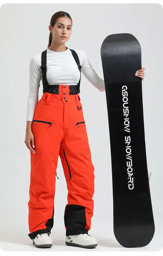 Pantaloni da neve donna 2025 impermeabili e antivento – snow pants termici tecnici per sci, snowboard e attività all’aperto