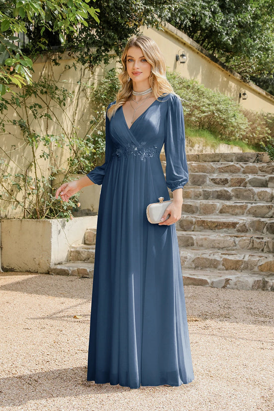 Abito Lungo Elegante da Sera Donna – Spacco con Spalline Sottili