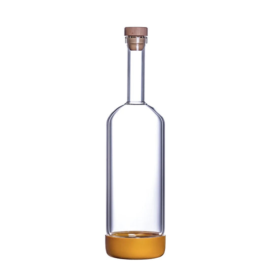 Bottiglia per Licuori in Vetro 800 ml con Scala Graduata per Cocktail e Cucina