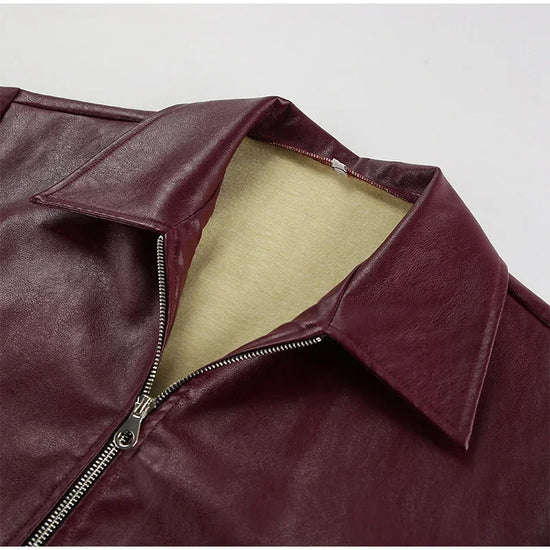 Giacca Donna in Similpelle con Zip e Colletto - immagine 9