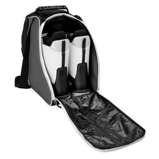 Borsa per scarponi da sci & snowboard impermeabile – porta-boot leggera da viaggio, casco, guanti con scomparto wet/dry