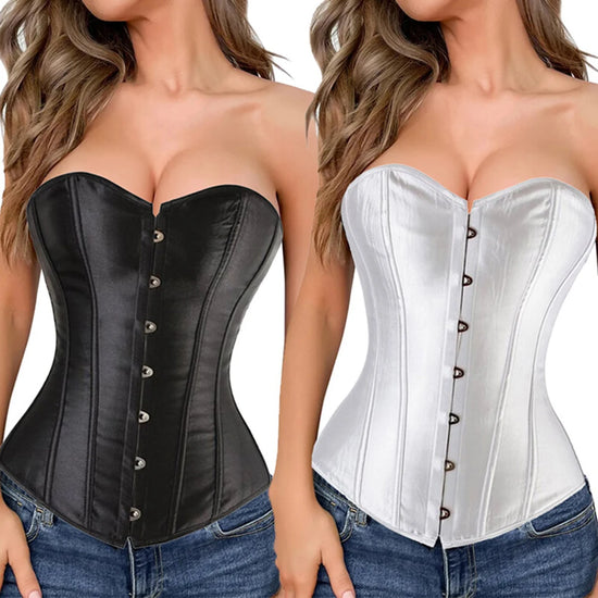 Corsetto Donna Sexy Modellante – Bustier Push Up Vita Stretta