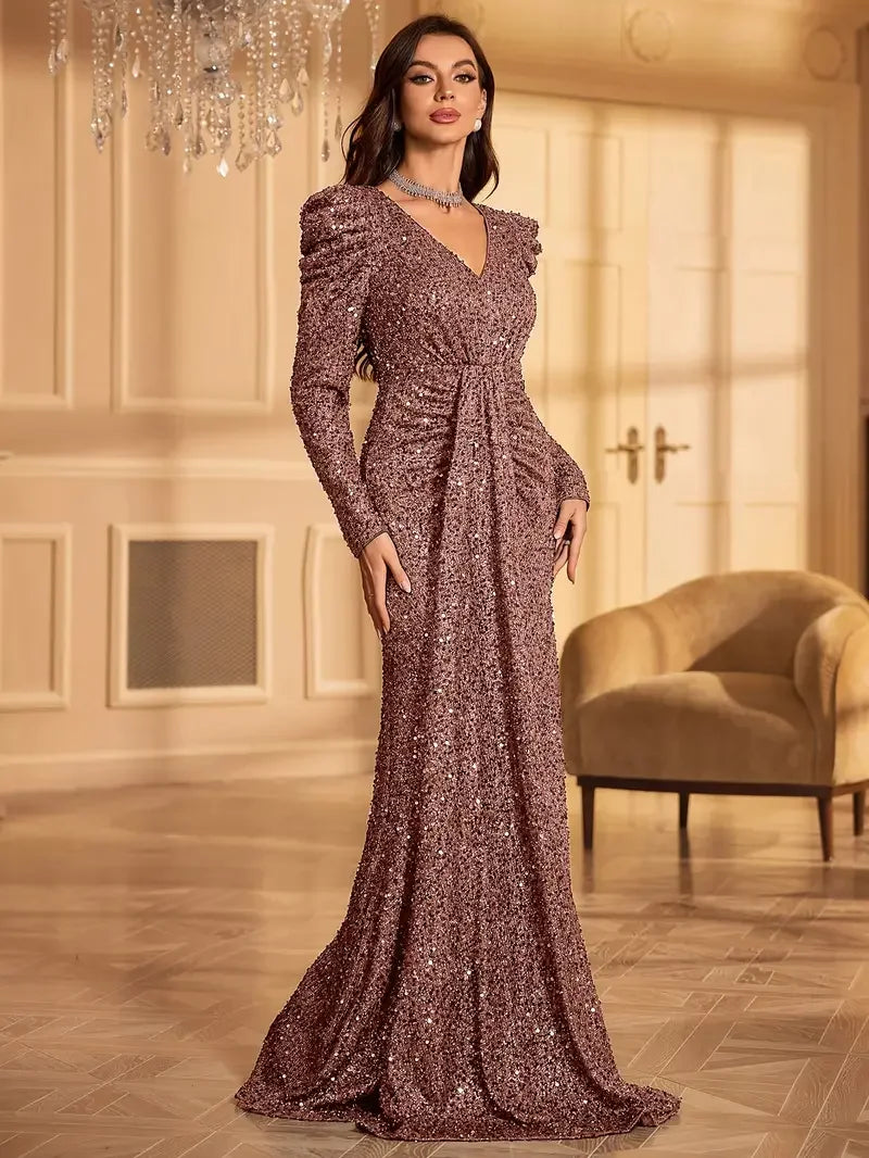 vestito donna cerimonia matrimonio party festa elegante