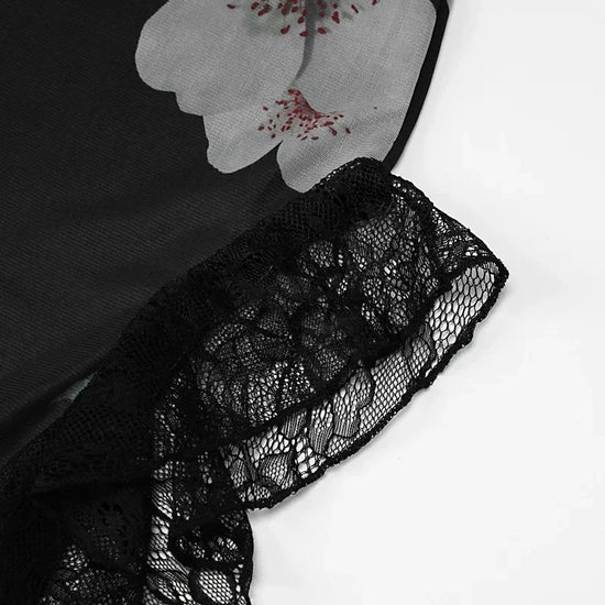 Abito con Fiore in Pizzo – Sexy, Elegante e Super Trendy