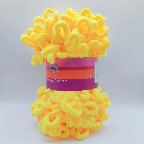 Filato ciniglia “donut braided ear” 100 g – Yarn in velluto intrecciato per maglieria, coperte, accessori fai-da-te