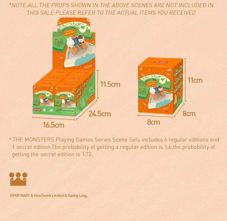 Pop Mart Blind Box The Monsters – Playing Games | Figure da Collezione