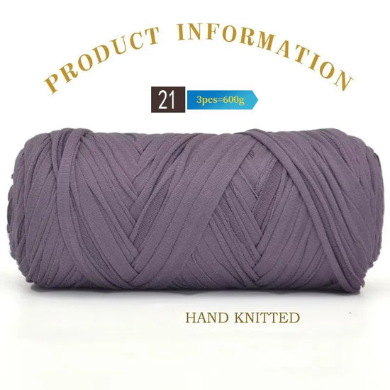 Set 3 gomitoli cloth yarn tessuto – filo intrecciato spesso per borse, tappeti, uncinetto e fai-da-te 2025
