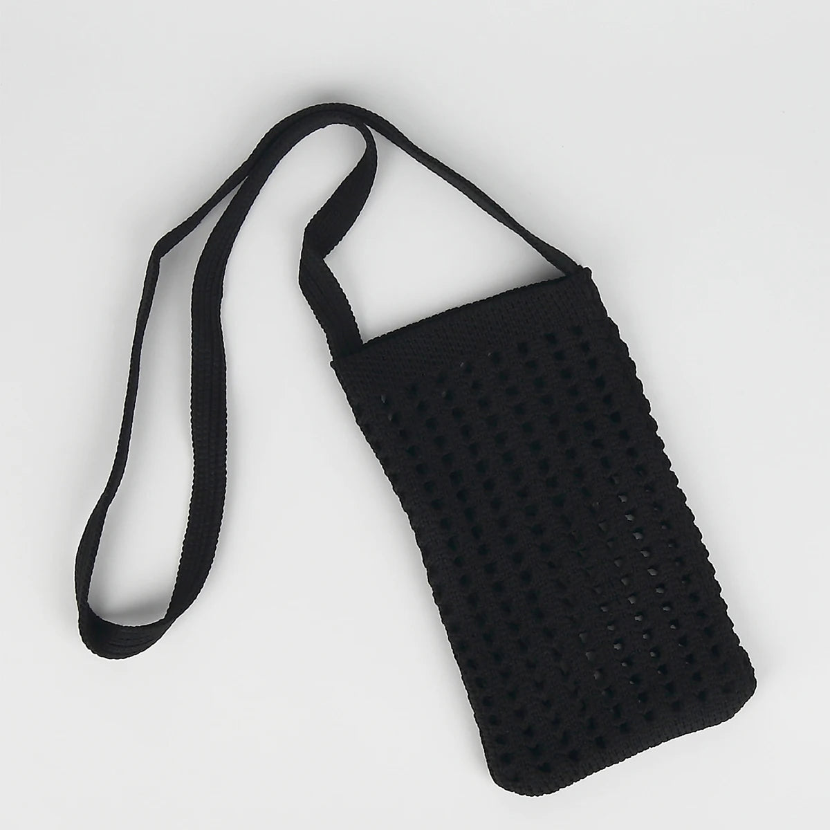 Borsa Maglia Traforata per Cellulare – Mini Phone Pocket per Telefono