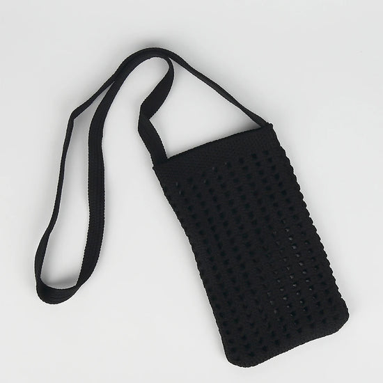 Borsa Maglia Traforata per Cellulare – Mini Phone Pocket per Telefono