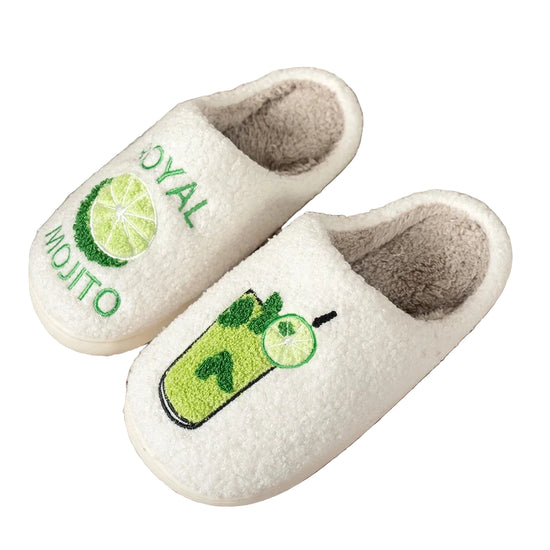 Pantofole Donna Morbide Invernali Simpatiche Royal Mojito Calde e Comode da Casa
