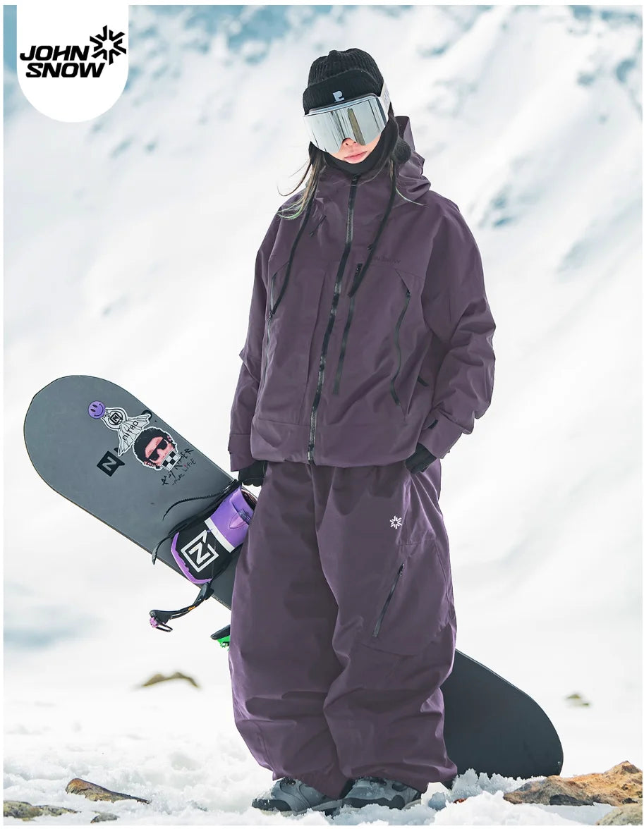 Completo da sci unisex con giacca e pantaloni