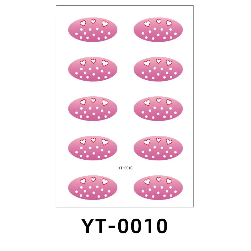 Adesivi Ombretto Occhi Waterproof – Stickers Trucco Party