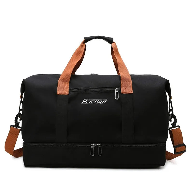 Borsa weekender / palestra donna 2025 – duffle impermeabile, compatta e versatile con tracolla e formato carry-on