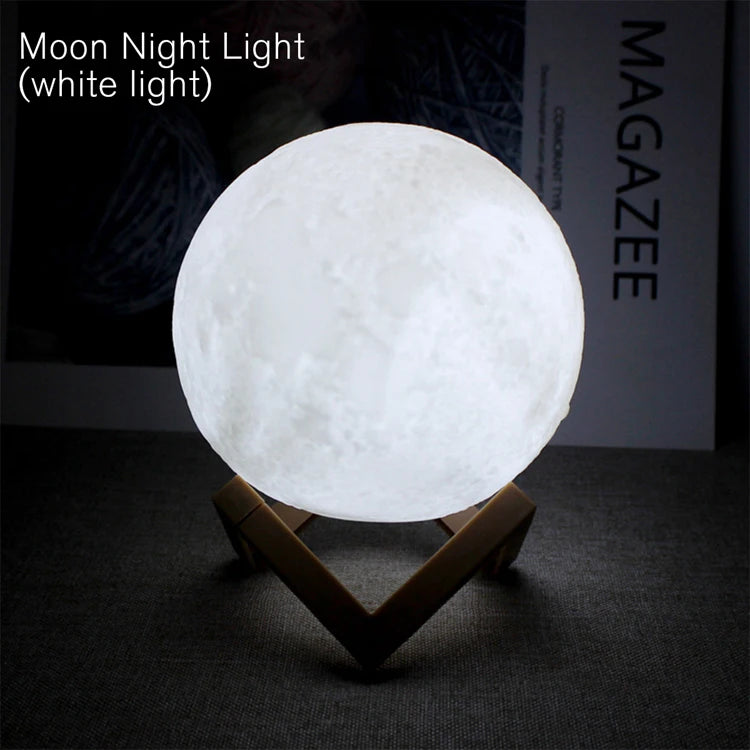 Lampada luna LED galassia – Book light magica per camera bambini e relax