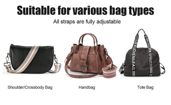 Tracolla borsa regolabile stile “guitar strap” 2025 – cinghia staccabile stampata, originale crossbody / shoulder strap