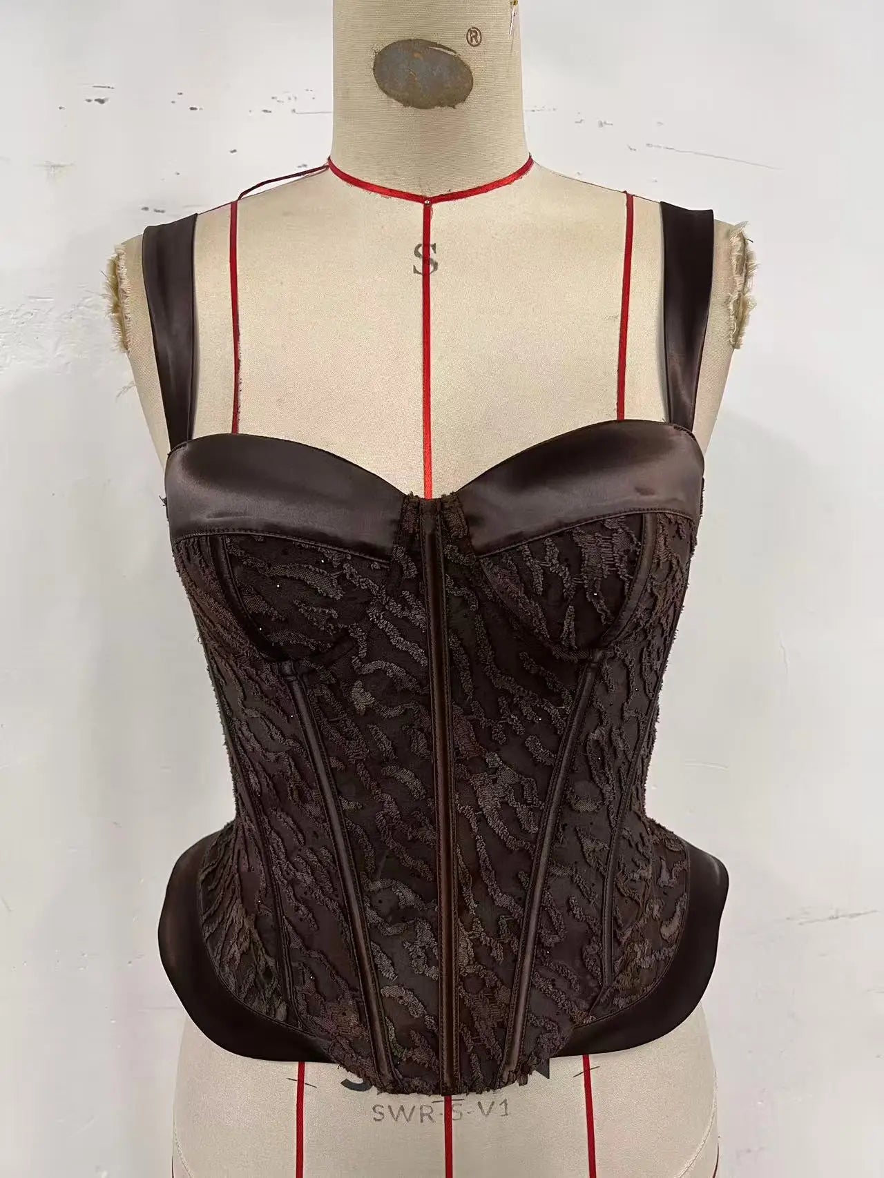 Top Corsetto Donna con Ferretto – Bustier Sexy Modellante