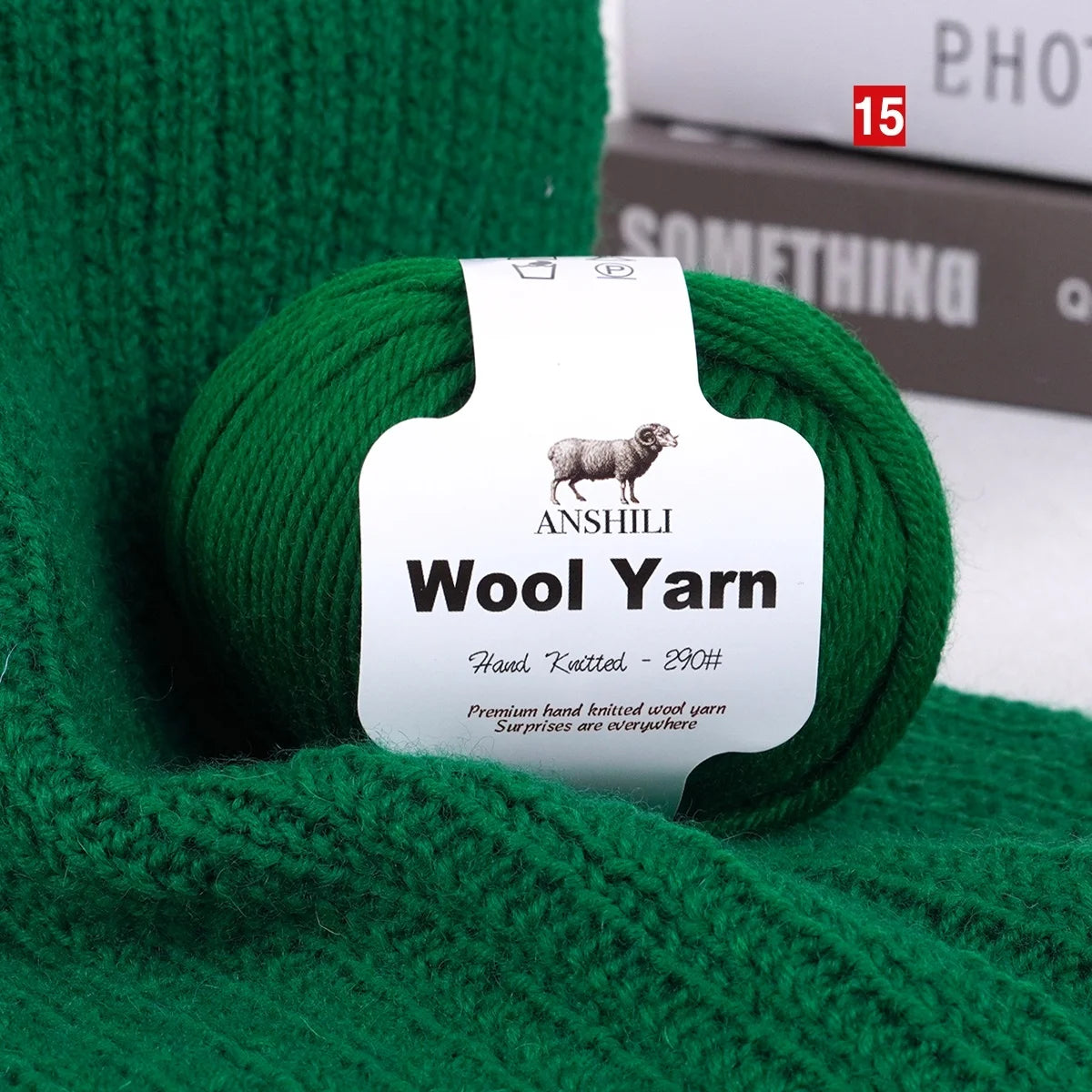 Filato Lana  Spessore Medio – Gomitolo per Maglieria e Uncinetto, Ideale per Maglioni & Accessori