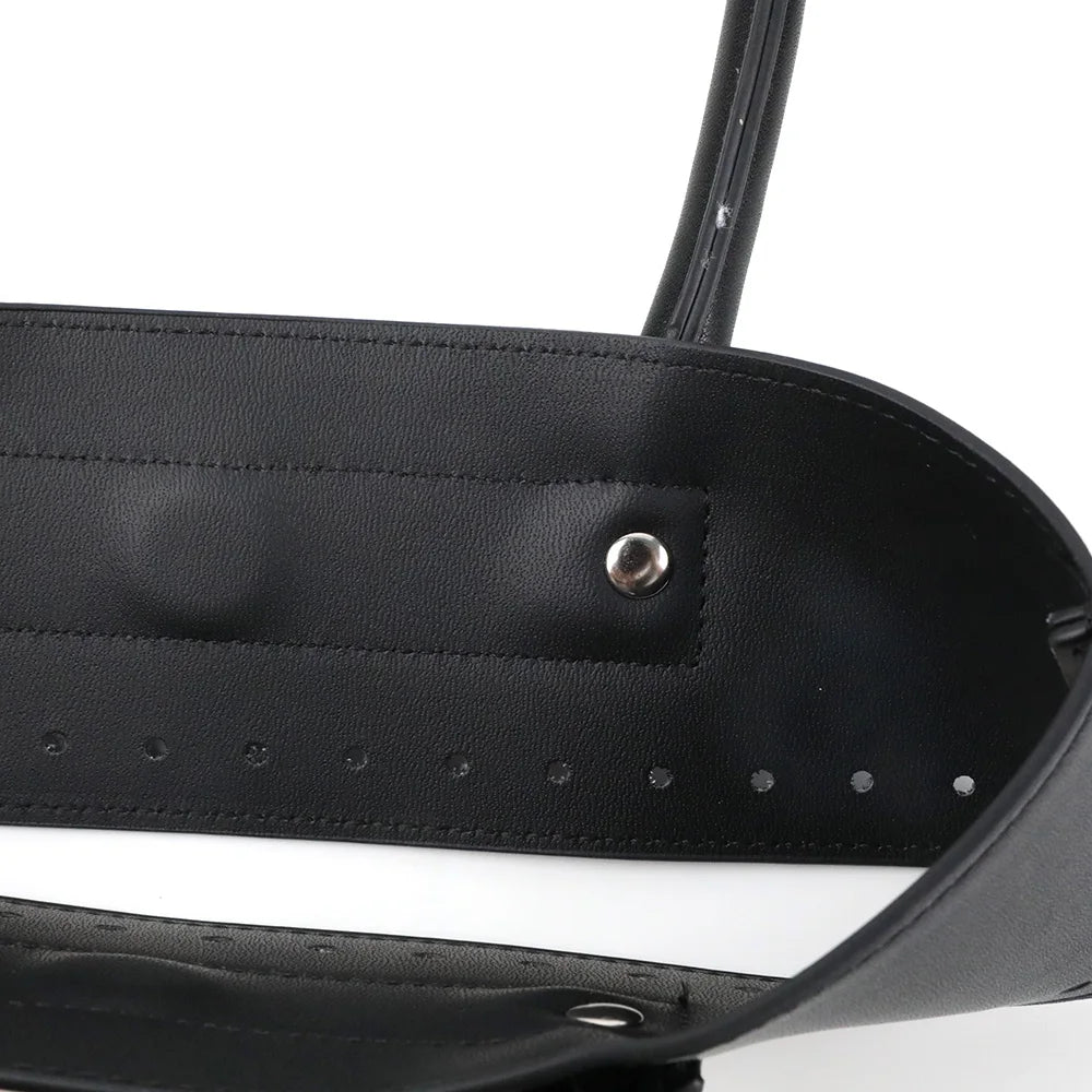 Kit Accessori per Borse Fai-da-Te – Set Manici & Fondo in Ecopelle per Borsa a Spalla