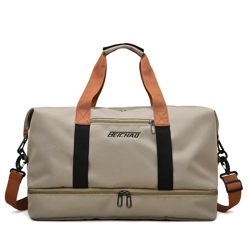 Borsa weekender / palestra donna 2025 – duffle impermeabile, compatta e versatile con tracolla e formato carry-on