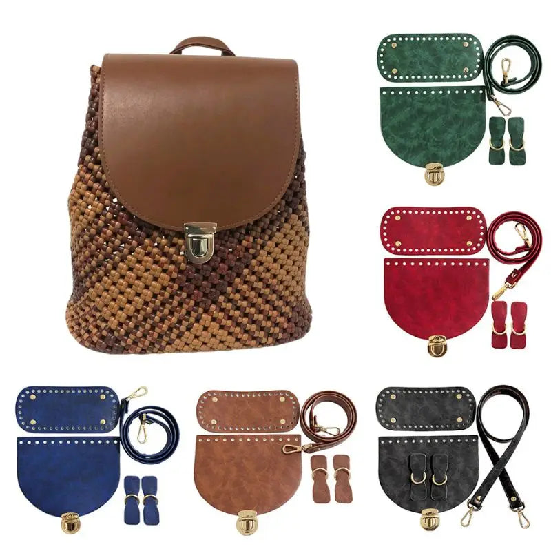 Kit Fai-da-Te per Zaino / Borsa – Base, Fondo in Ecopelle e Accessori Inclusi