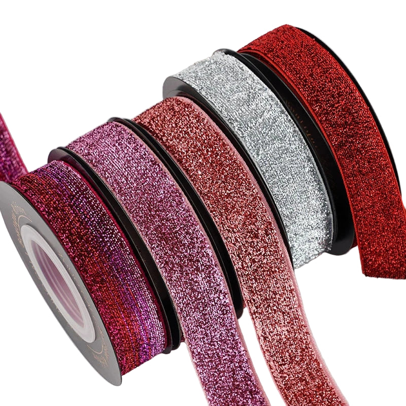 Nastro in velluto 20 mm – velvet ribbon fai-da-te per scatole, capelli e artigianato