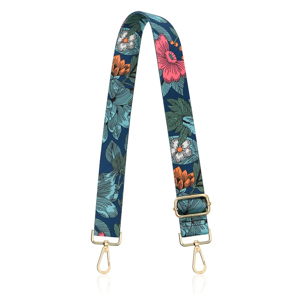 Tracolla borsa regolabile stile “guitar strap” 2025 – cinghia staccabile stampata, originale crossbody / shoulder strap