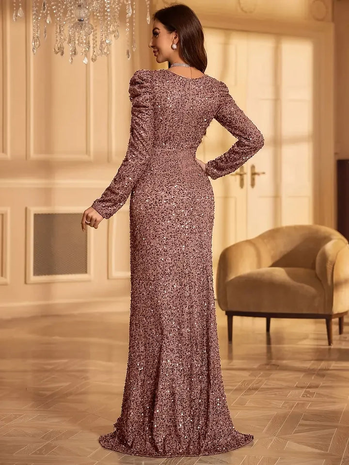 vestito donna cerimonia matrimonio party festa elegante