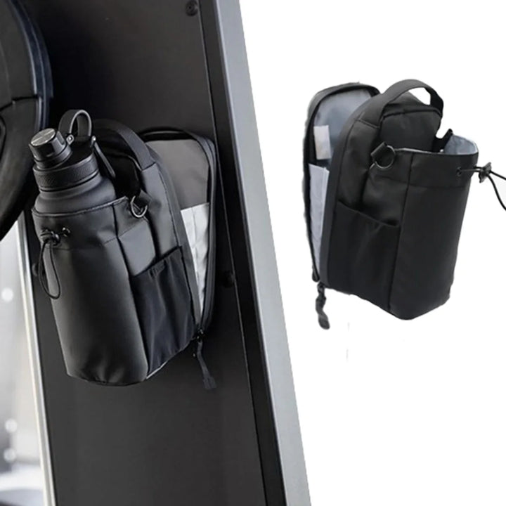 Zaino magnetico, Borsa sportiva di grande capacità,Borsa da palestra con tasca per telefono,Borsa da palestra per bottiglia d'acqua, Organizzatore, Nero , M Zaino magnetico, Borsa sportiva di grande capacità,Borsa da palestra con tasca per telefono,Borsa da palestra per bottiglia d'acqua, Organizzatore, Nero , M