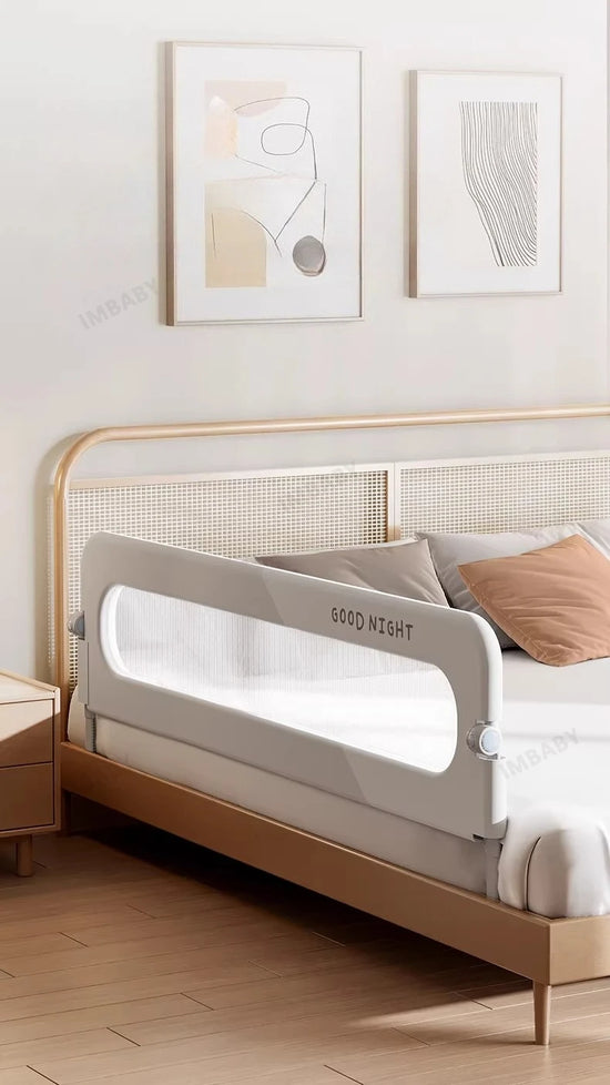 Sponda Letto Bambini Pieghevole – Barriera Anticaduta Regolabile