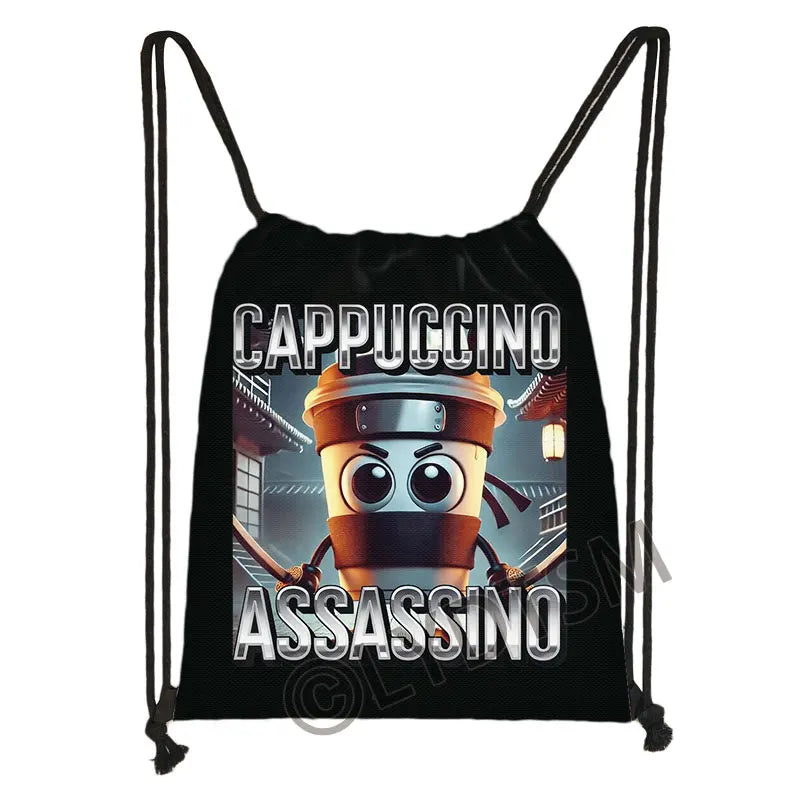 Zaino Brr Brr Patapim | Character meme Italian Brainrot da collezione