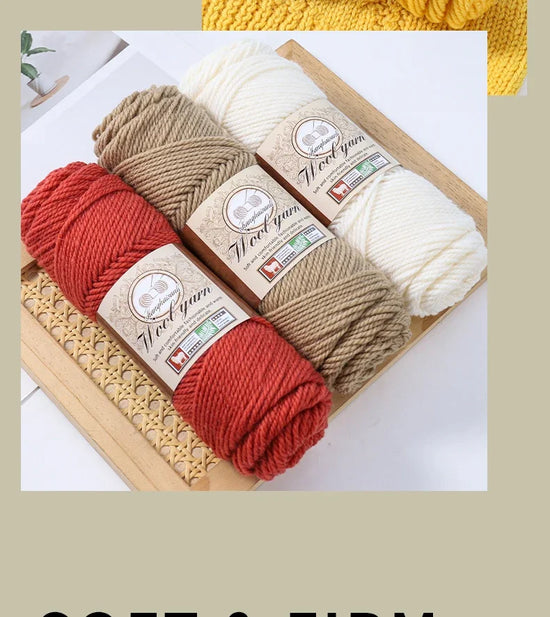 Set 5 gomitoli filato spesso alpaca 500 g – yarn grosso per maglioni, cappotti e crafting inverno
