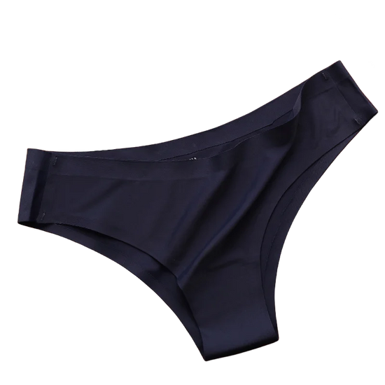 Set 4 pezzi mutandine donna seamless in ice silk – vita bassa G-string ultra sottile comfort quotidiano