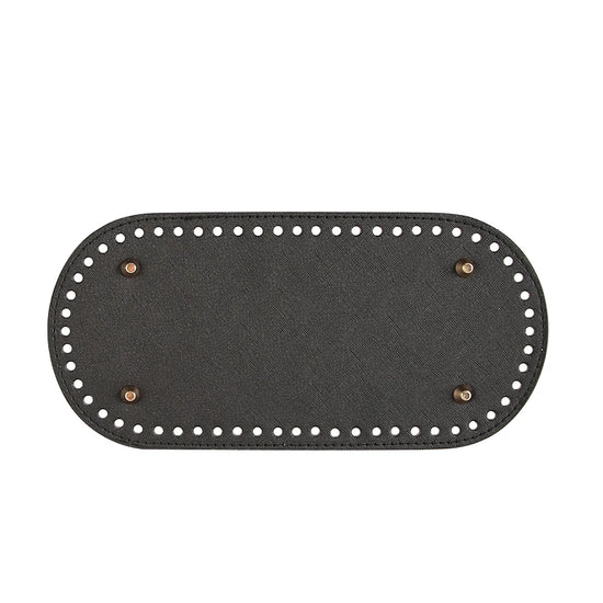Fondi in PU Leather per Borsa DIY – 5 Taglie, Base Porta Borsa da Cucire per Borse all’Uncinetto, Parti Accessori Fai-da-Te