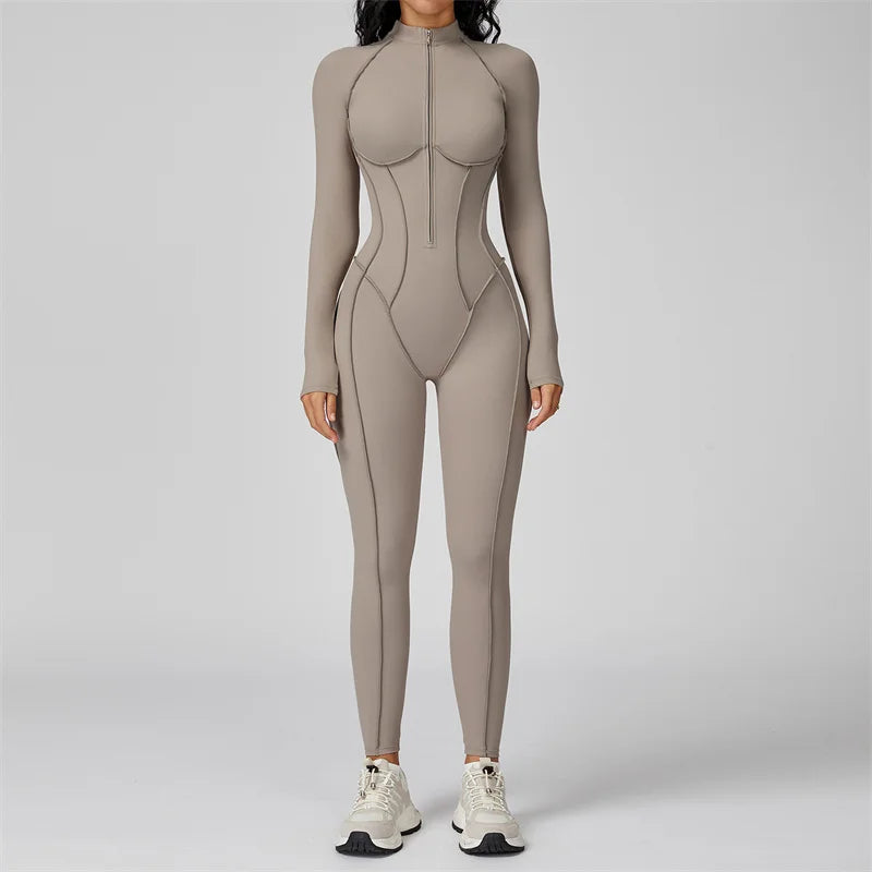 tuta fitness one-piece donna activewear palestra