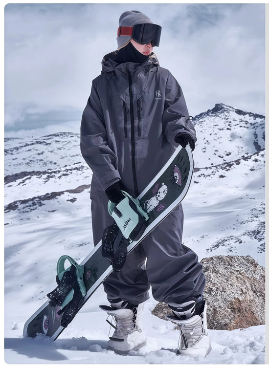 Completo sci e snowboard unisex con giacca e pantaloni