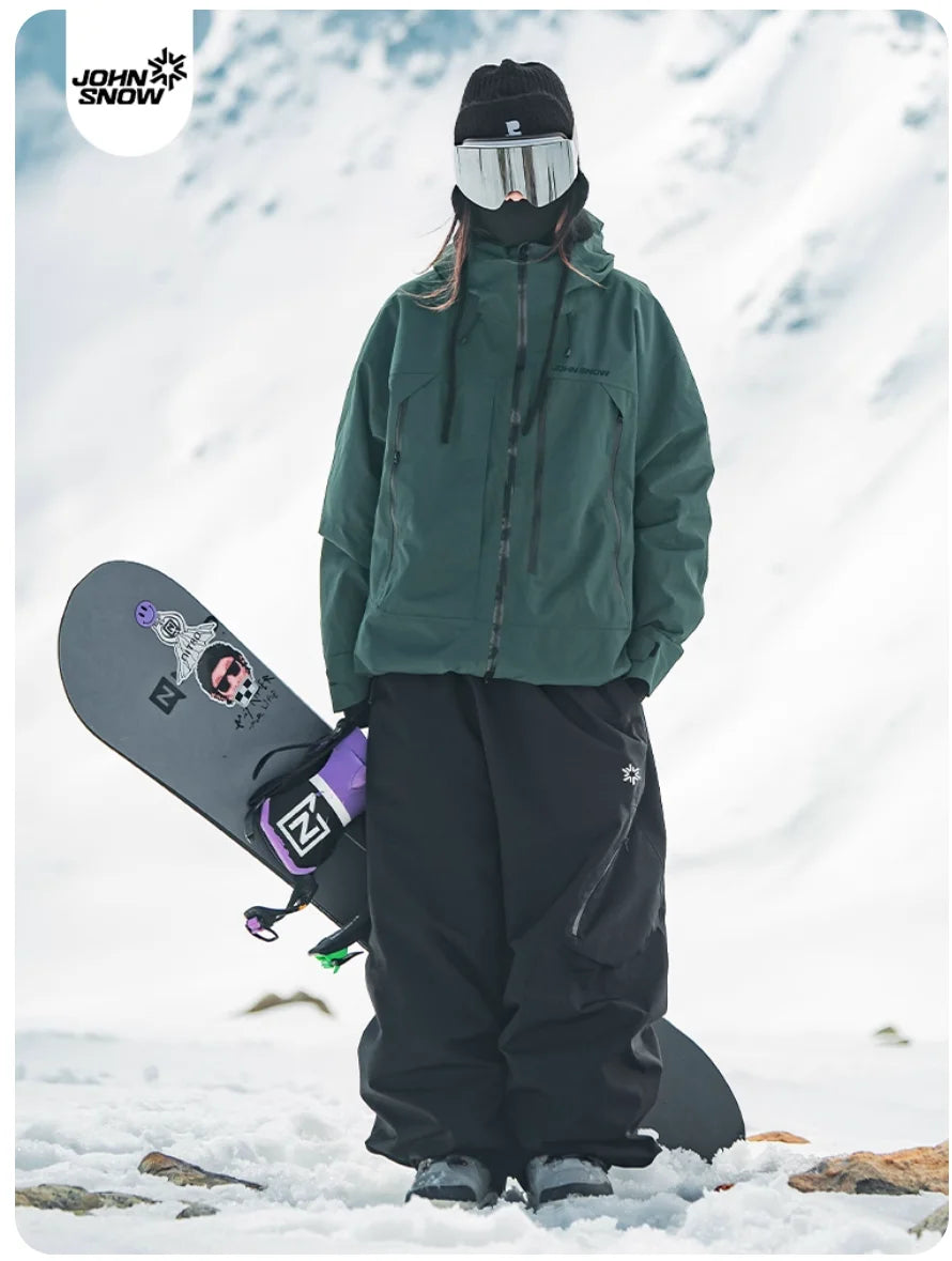 Completo da sci unisex con giacca e pantaloni