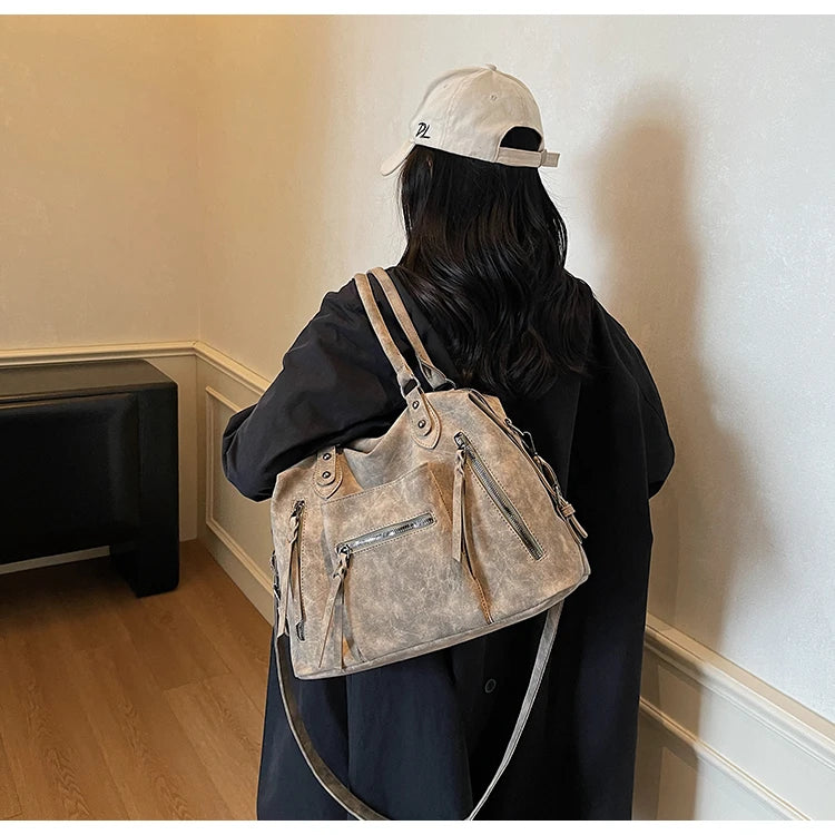 Borsa tote donna 2025 in PU leather – capiente, elegante e moderna, perfetta per commuting e stile casual-luxury