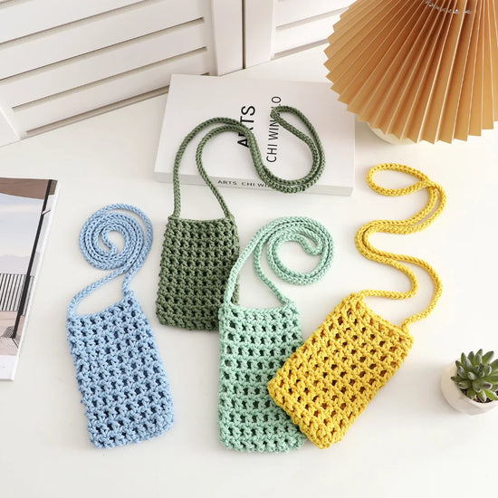 Mini Tracolla per Telefono e Colorata Phone pocket