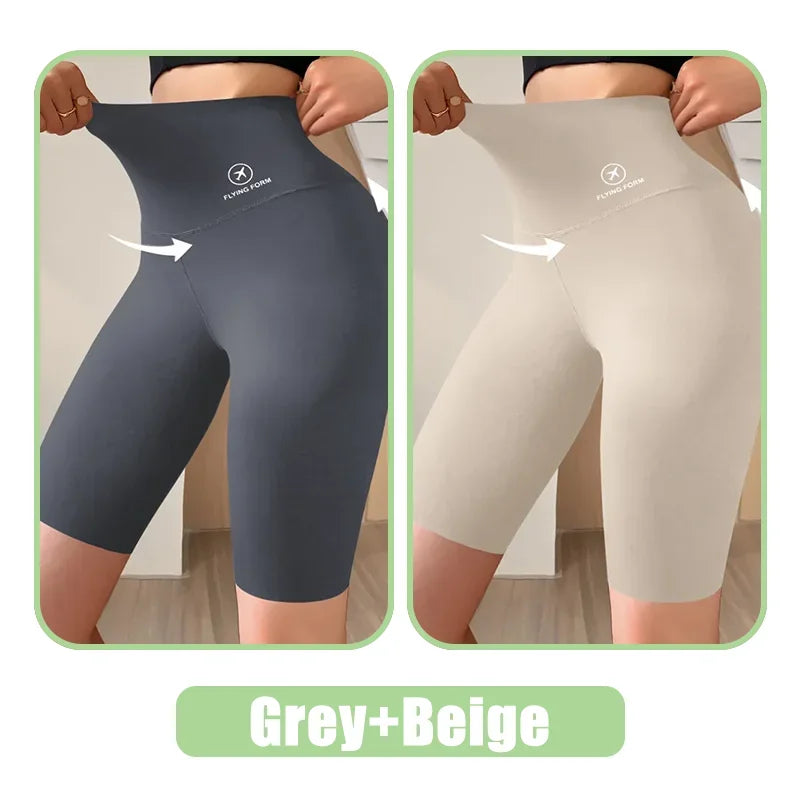 Shorts donna push-up vita alta 2025 – cycling fitness leggings per palestra e yoga