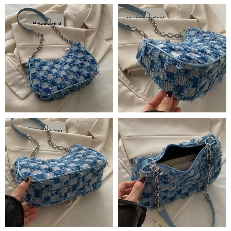 Borsa etnica donna 2025 – underarm bag spalla casual versatile, stile etnico estivo trendy